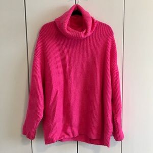 ZARA women’s oversized roll neck sweater